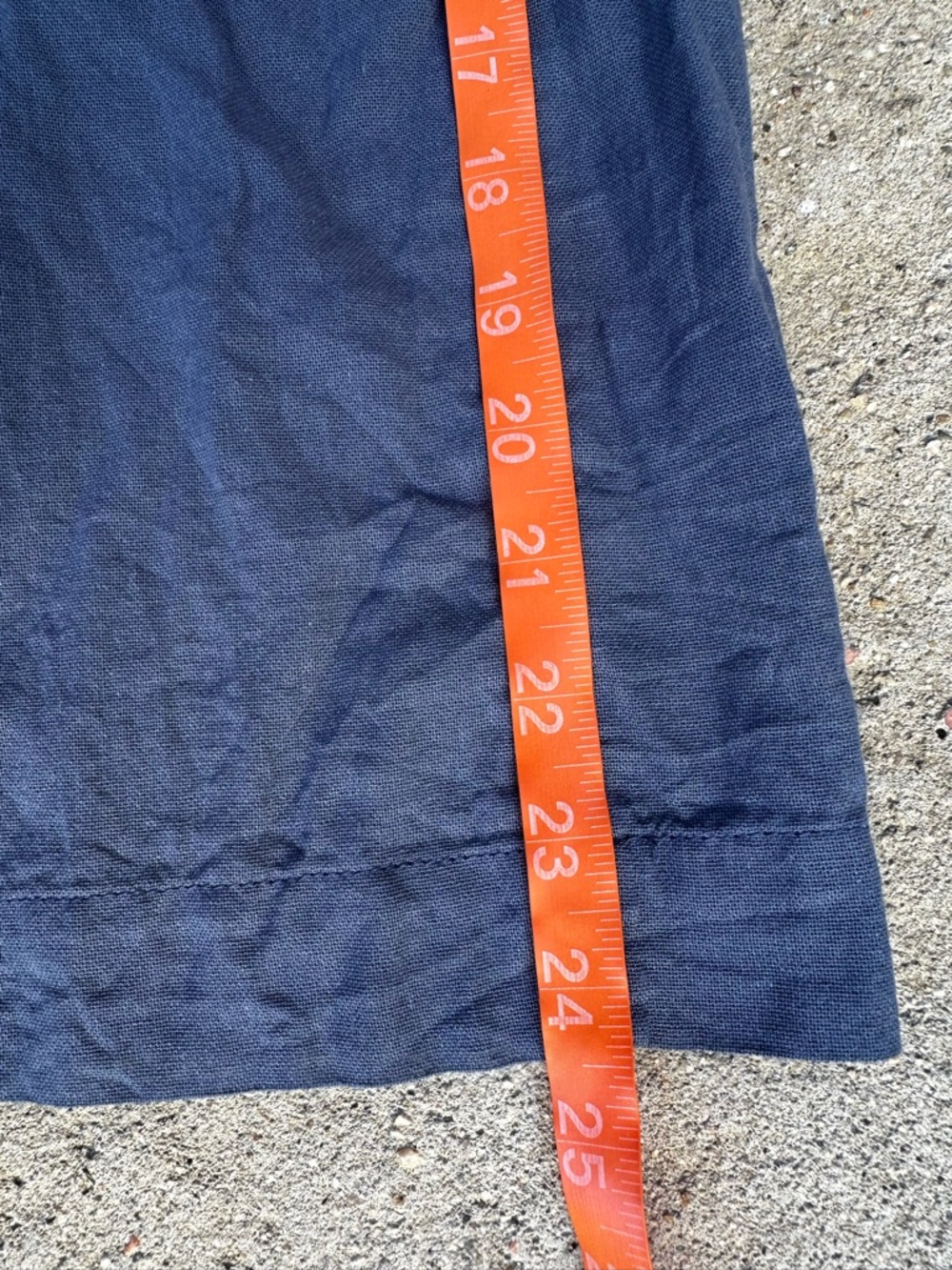 Free People Rising Sun Pants Smocked Cotton Wide Leg Sz M Blue Beach Coastal - Picture 8 of 8